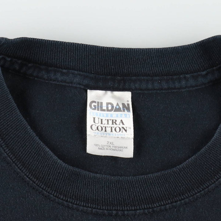 2000'S Gildan Slipknot Long-Sleeve Band T-Shirt (Men's XXL equivalent) cotton black type Vintage Second Hand