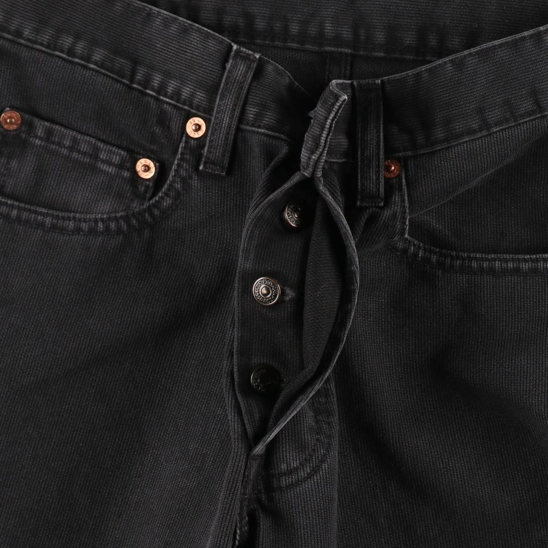 90'S Levi's 517-5059 pique pants, vintage. cotton black type Vintage Second Hand
