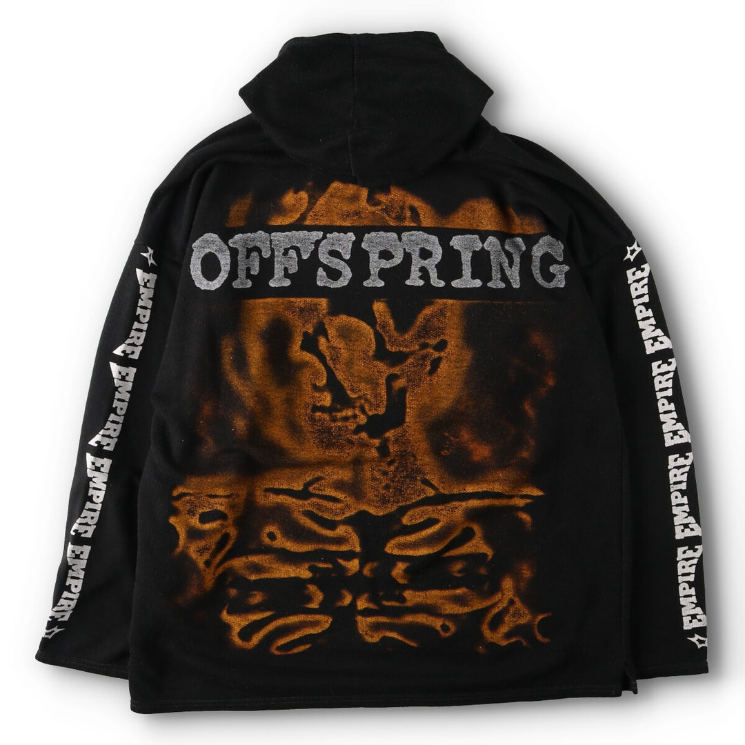 90'S THE OFFSPRING Double-sided print band sweatshirt pullover hoodie Men's XL Vintage /eva000804