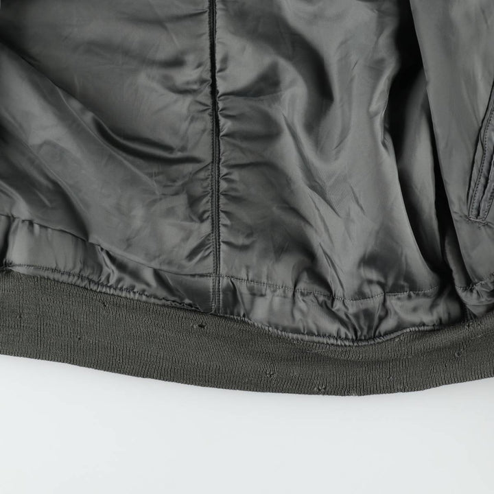 1950'S N-2B MIL-J-6278B Padded Military Flight Jacket, Medium (Men's M equivalent), Vintage unclear Khaki type Vintage Second Hand