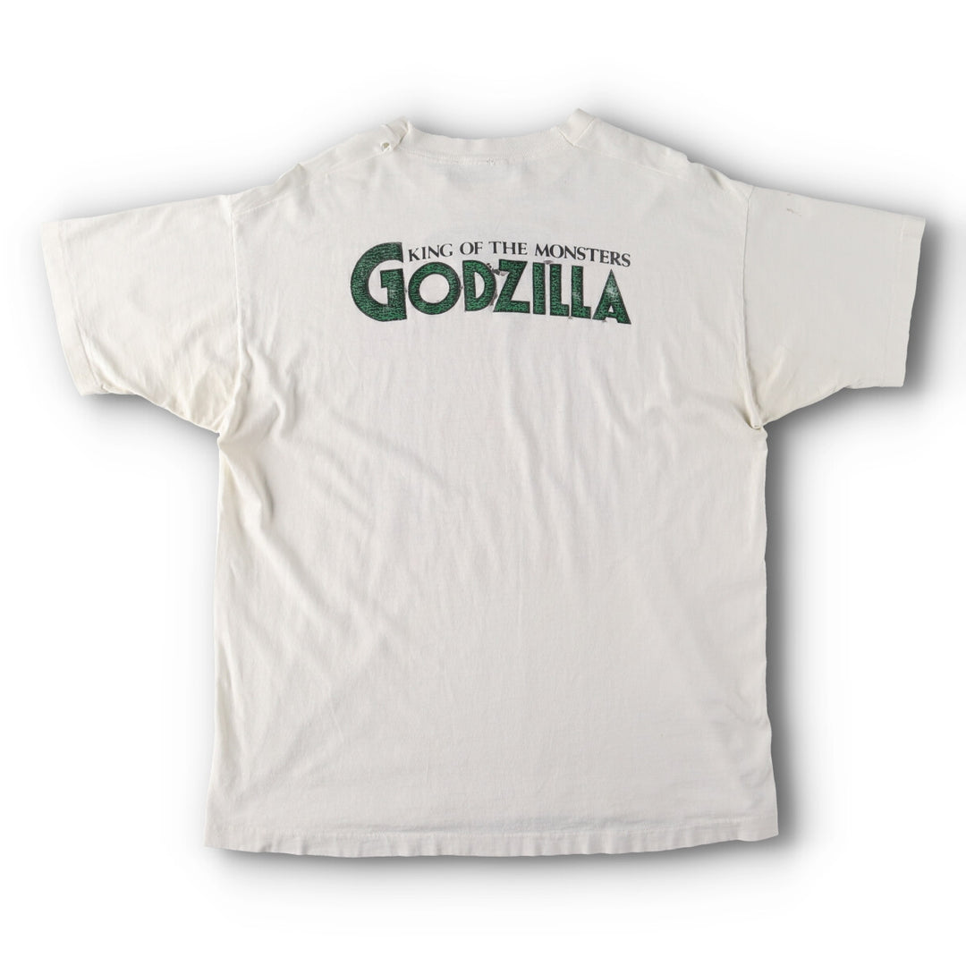 Atmospheric 90'S Fruit of the Loom Earth Attack Order Godzilla vs. Gigan Movie T-Shirt Made in USA Men's XL Vintage /eva000987