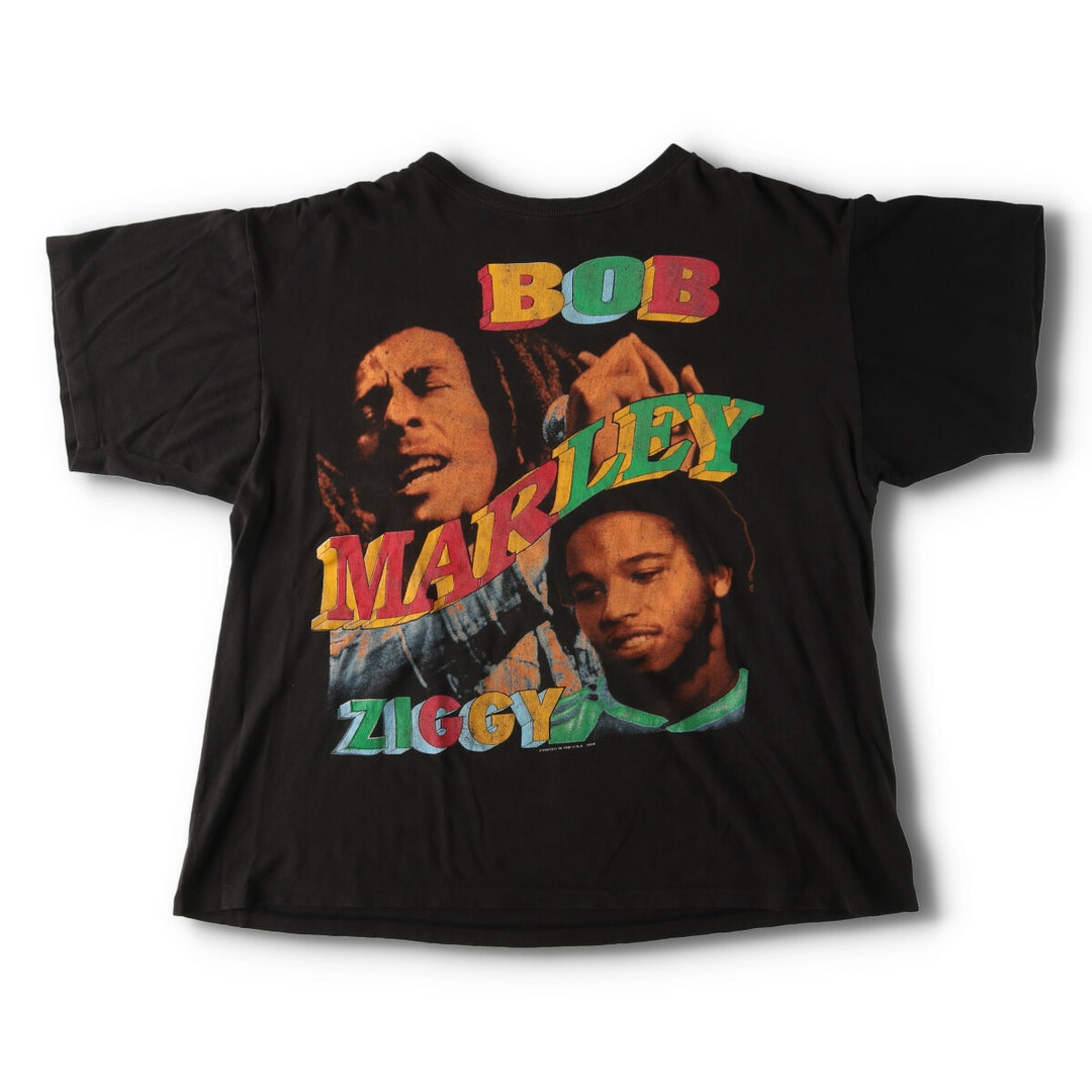 90'S BOB MARLEY ZIGGY MARLEY Rap T-shirt Men's XL Vintage /eva001034