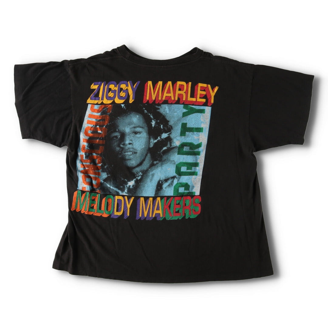 90'S BOB MARLEY ZIGGY MARLEY Rap T-shirt Men's XL Vintage /eva001034