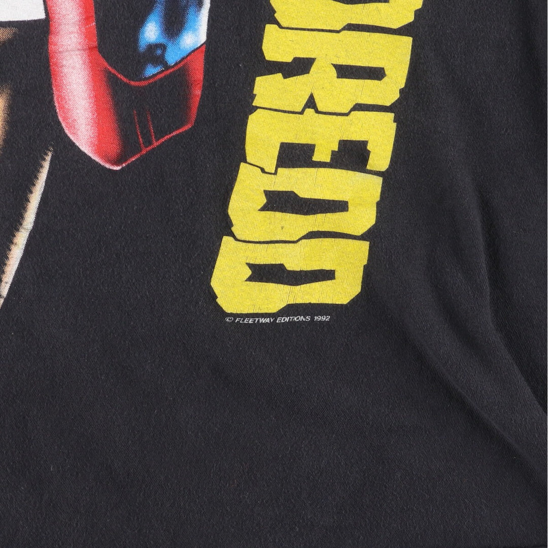 90'S JUDGE DREDD Movie T-shirt Men's M Vintage /eva001036