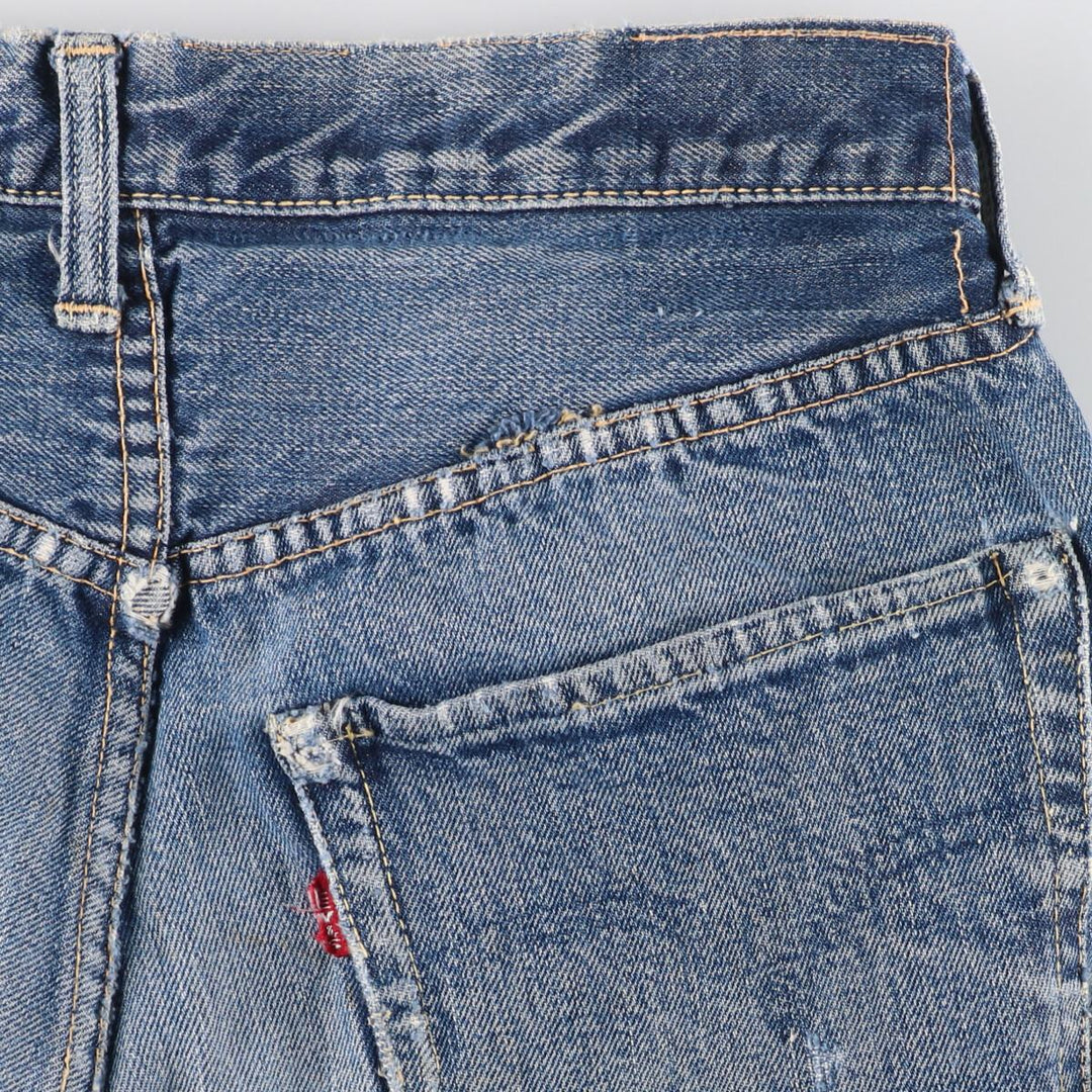 50s~60'S Levi's Levi's 501XX Big E Red Selvedge Straight Denim Pants Men's w29 Vintage /eva001056