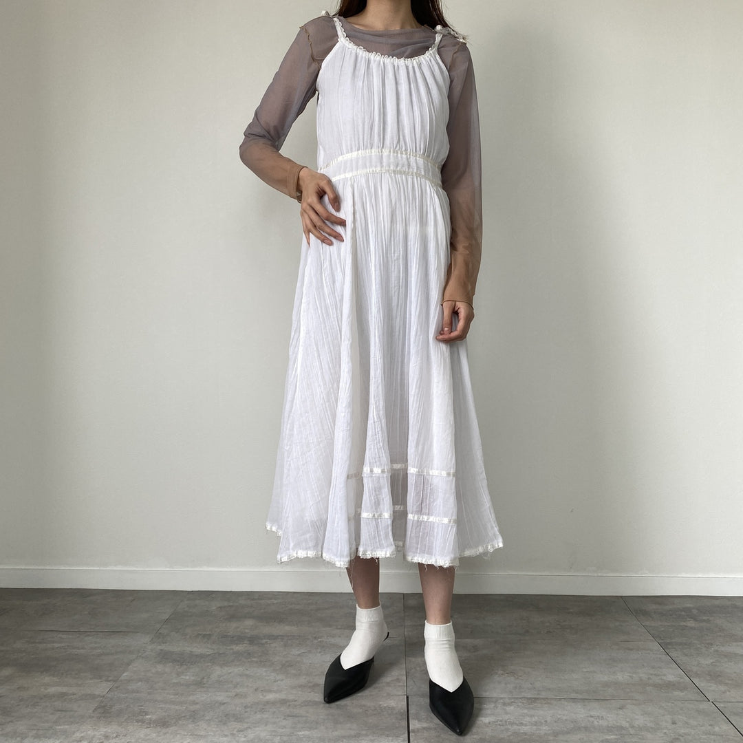 70'S GUNNE SAX Jessica camisole dress, women's, S, vintage /eva001388