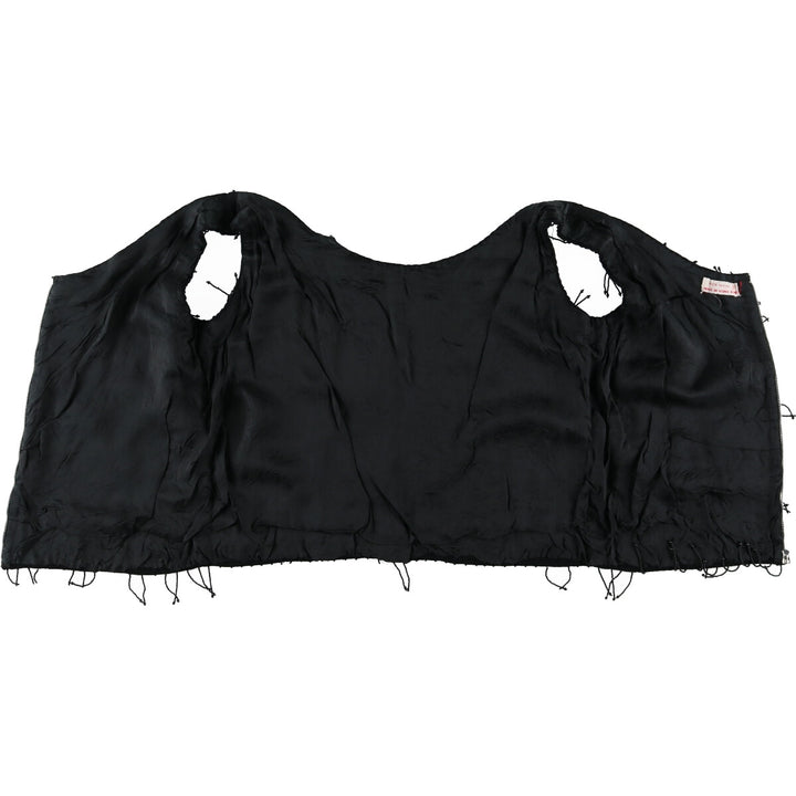 Vintage 50s-60'S Sequin Bead Embroidery Tank Top for Women (Small) /eva001395