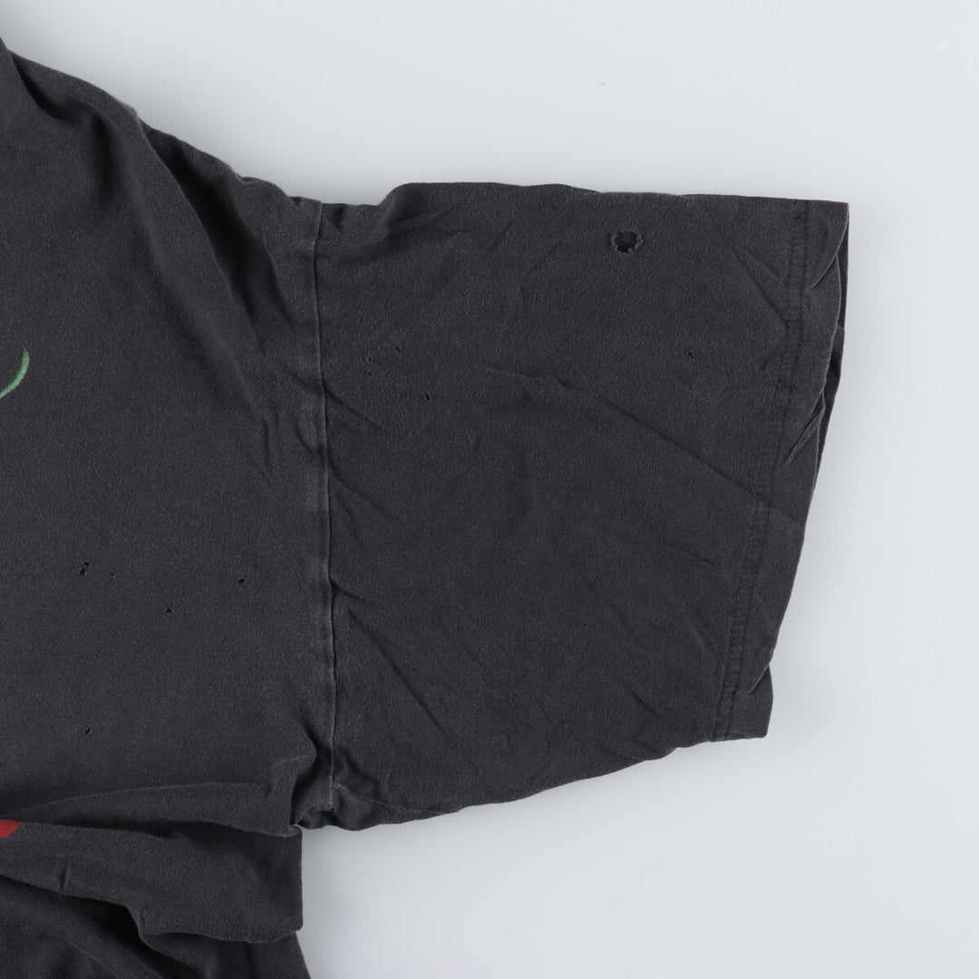 80's BG SLAYER ROOT OF ALL EVIL Band T-shirt, Band Tee, Men's XL, Vintage /eva003008