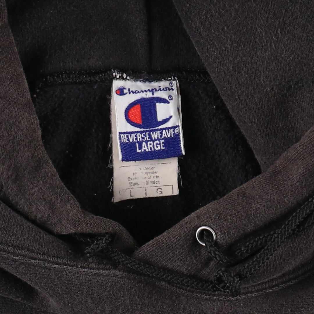 90'S Champion Reverse Weave Sweat Pullover Hoodie Men's L Size Vintage /eva003239