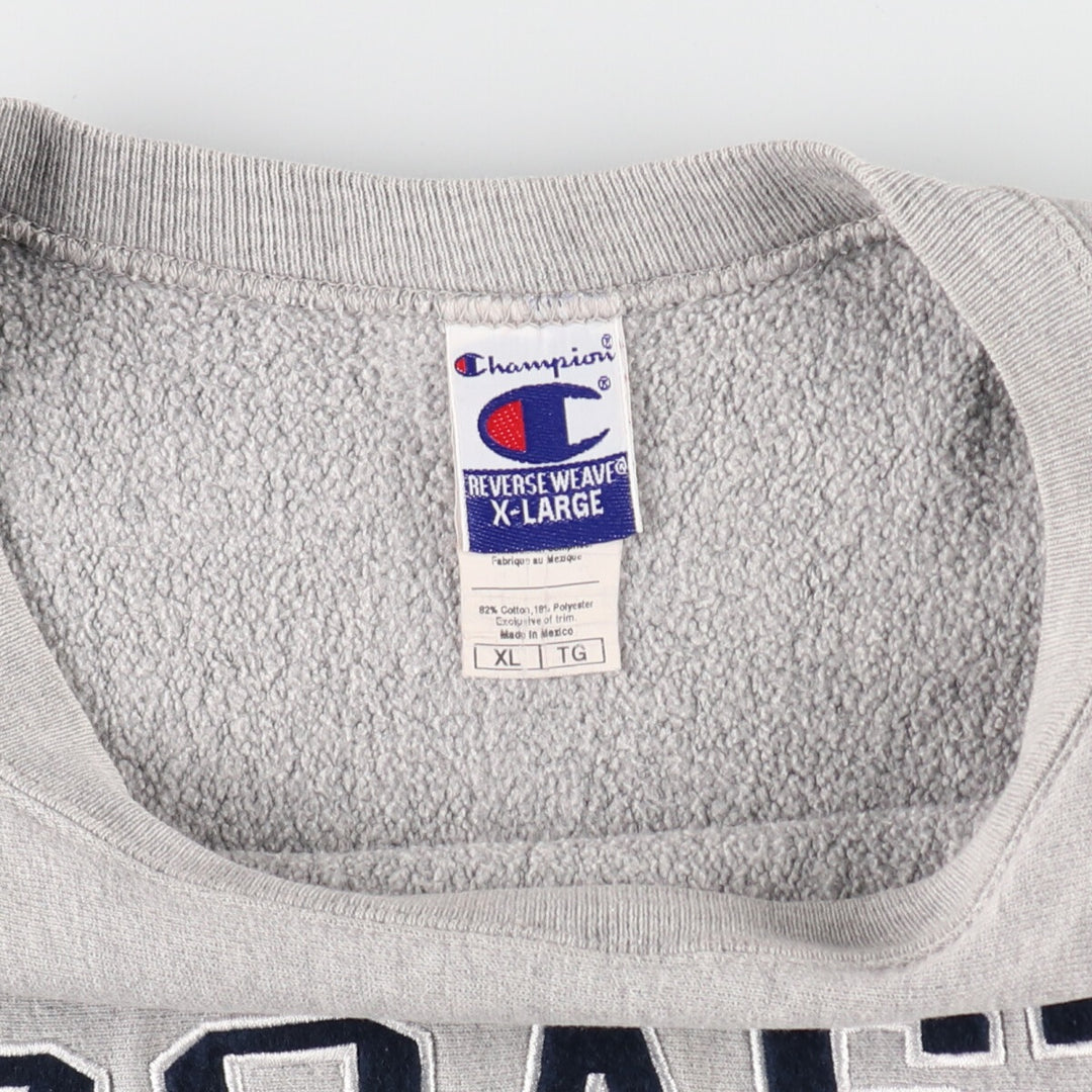 90'S Champion Reverse Weave COAST GUARD Sweatshirt, Men's XL Size Vintage /eva003240