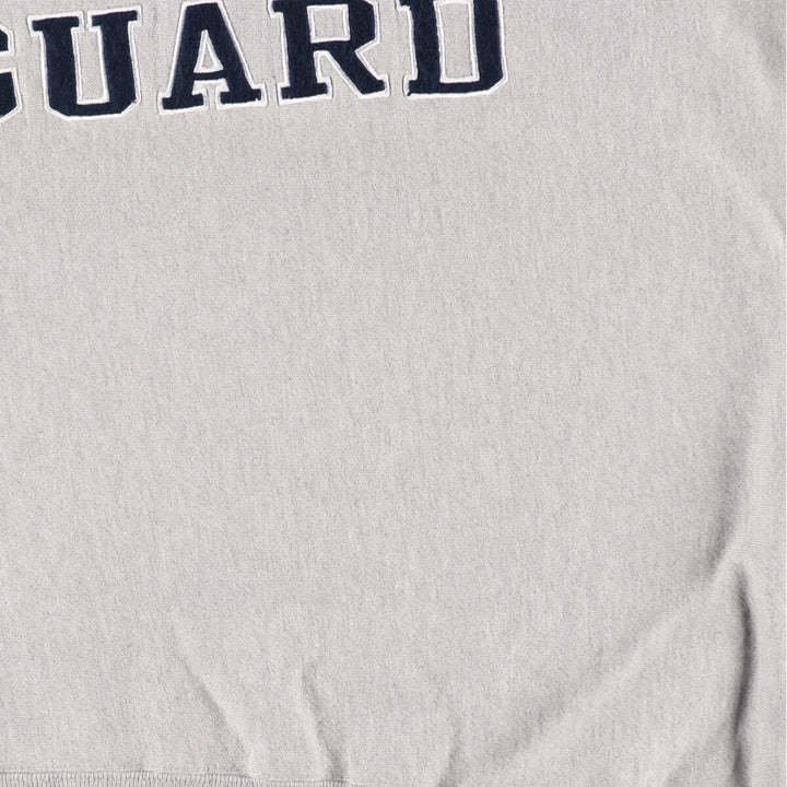 90'S Champion Reverse Weave COAST GUARD Sweatshirt, Men's XL Size Vintage /eva003240