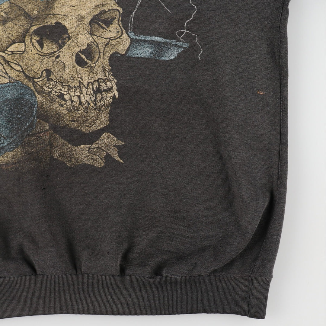 90'S Metallica Album AND JUSTICE FOR ALL Band Sweatshirt Trainer Men's L Size Vintage /eva003245