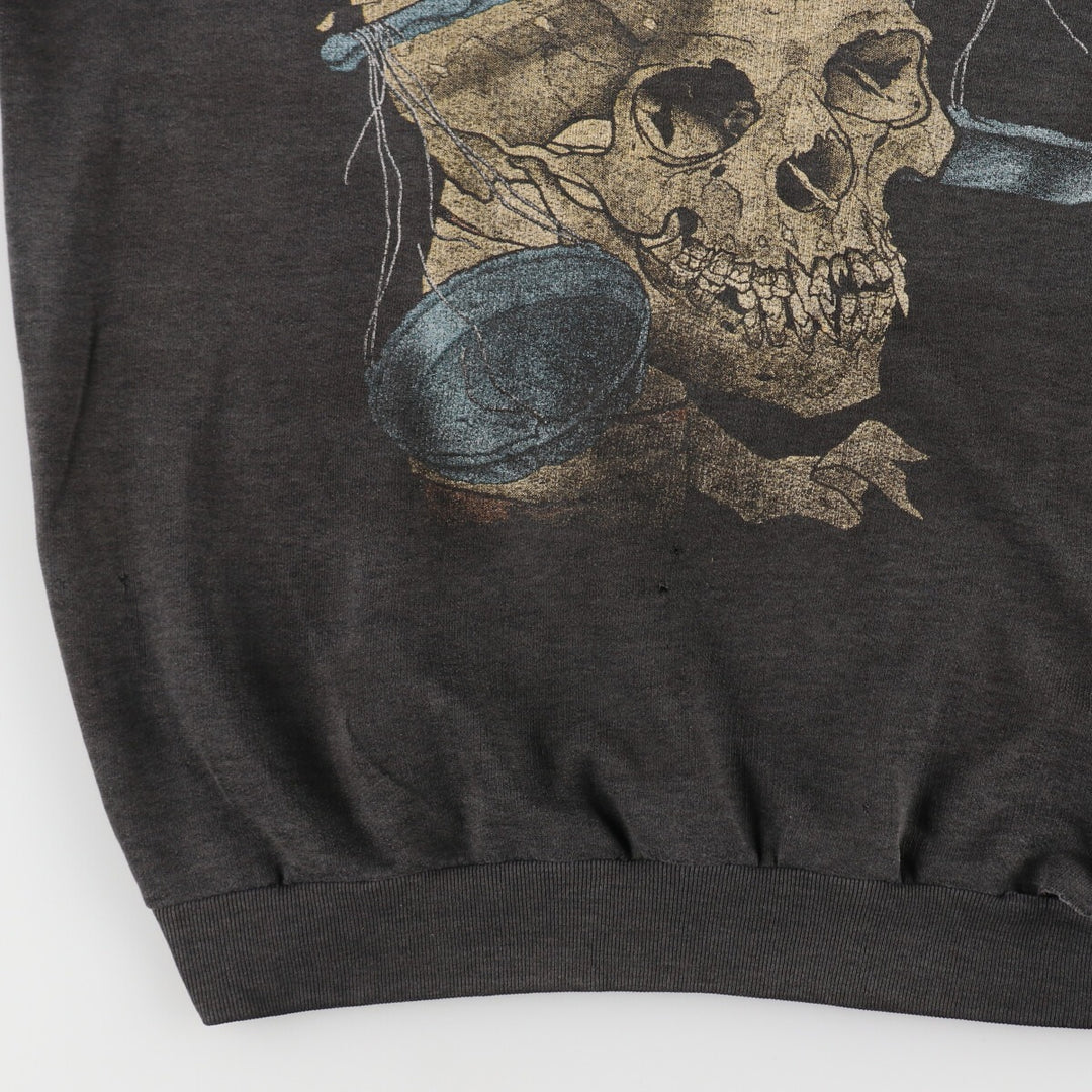 90'S Metallica Album AND JUSTICE FOR ALL Band Sweatshirt Trainer Men's L Size Vintage /eva003245