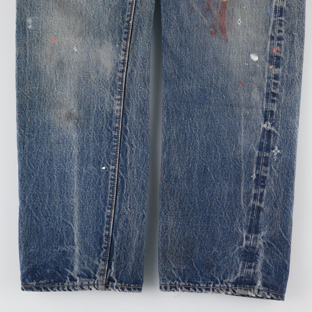 60's Levi's 505 Big E Red Selvedge Tapered Denim Pants for Men, Size W31 /eva003291