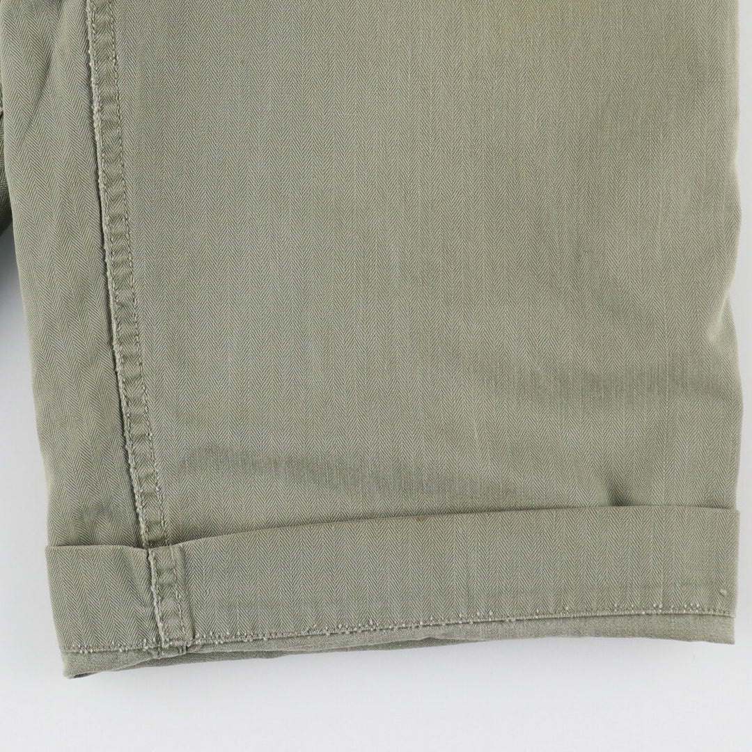 Big size 1940'S US Army genuine M-42 HBT military pants made in USA 40x31 equivalent to men's w40 /eva003292