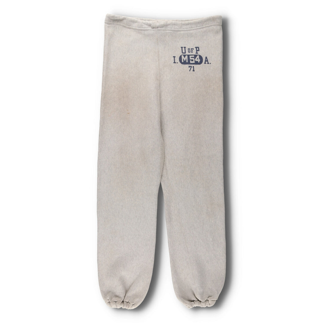 70'S Champion Reverse Weave Single Color Tag Sweatpants Made in USA Men's M Vintage /eva003294