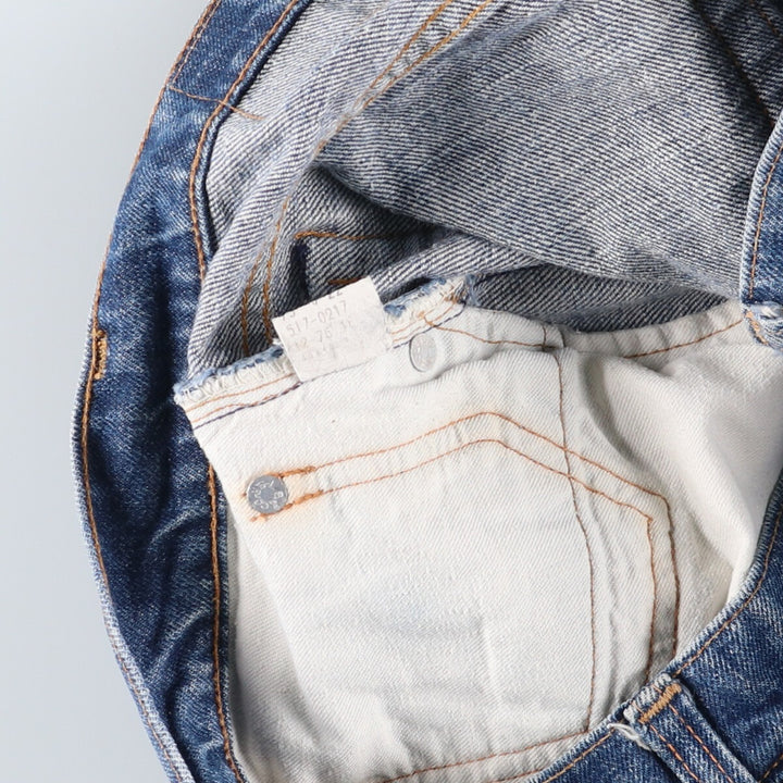 70's Levi's 517-0217 Bootcut Denim Pants Made in USA Men's W35 Vintage /eva003295