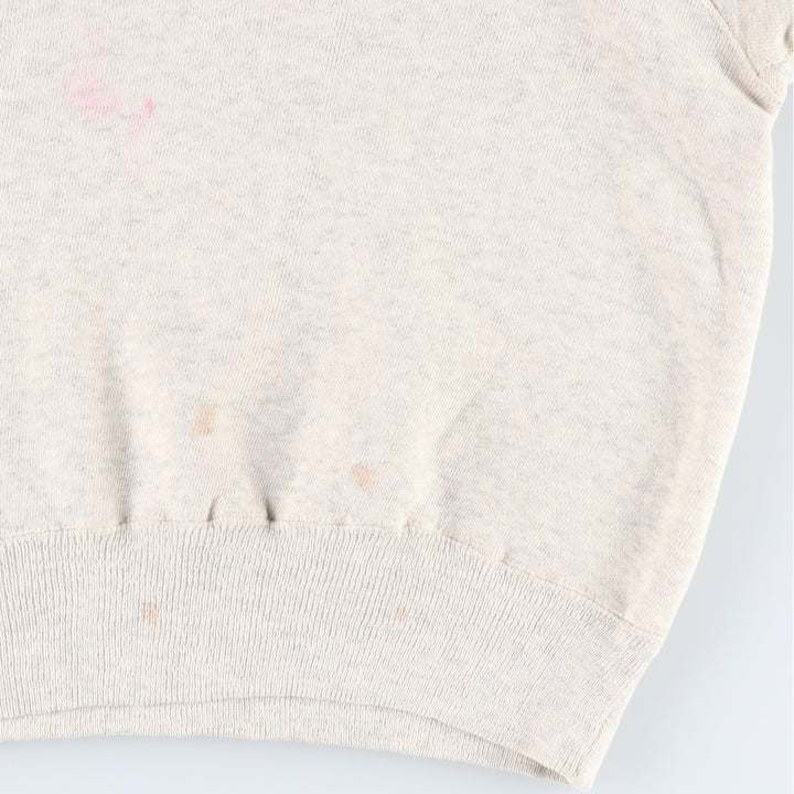 1950s-1960'S Sportswear Ohio Vintage College Sweatshirt, Men's Size M (approx.), Triple Print unclear Beige type Vintage Second Hand