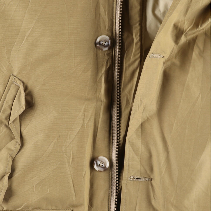70'S WOOLRICH White Tag Arctic Parka Goose Down Parka Men's L Size Vintage cotton Beige type Vintage Second Hand