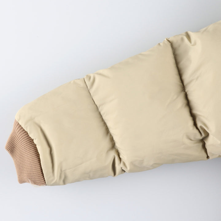 70'S WOOLRICH White Tag Arctic Parka Goose Down Parka Men's L Size Vintage cotton Beige type Vintage Second Hand