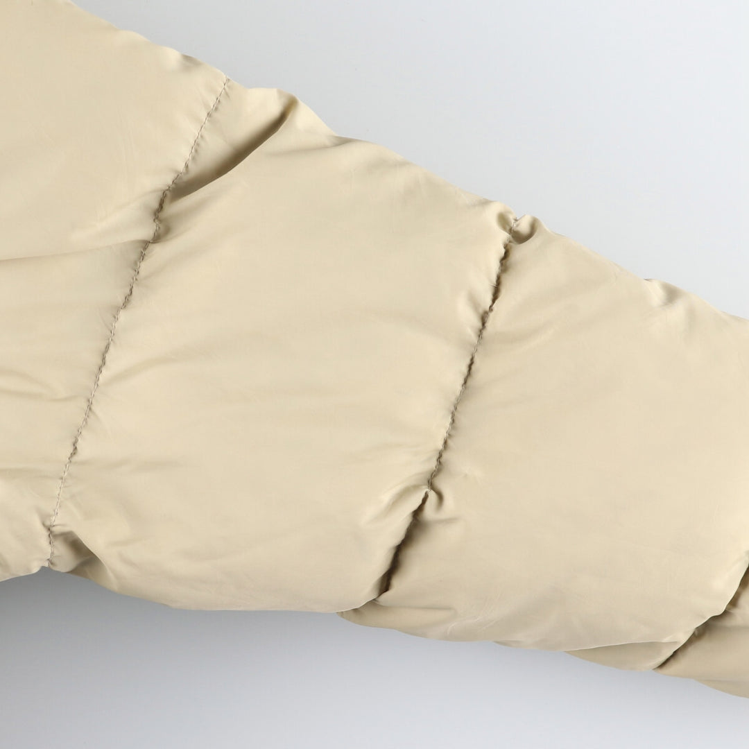 70'S WOOLRICH White Tag Arctic Parka Goose Down Parka Men's L Size Vintage cotton Beige type Vintage Second Hand