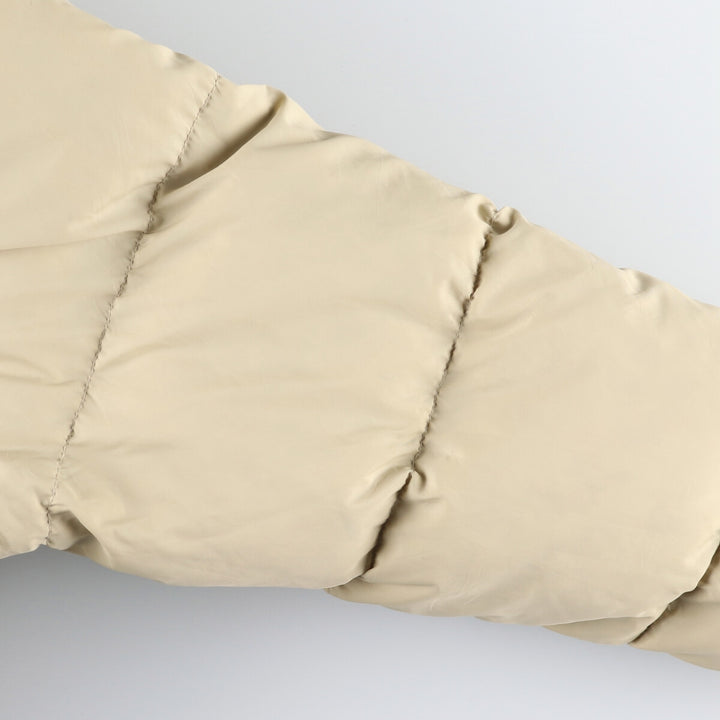 70'S WOOLRICH White Tag Arctic Parka Goose Down Parka Men's L Size Vintage cotton Beige type Vintage Second Hand