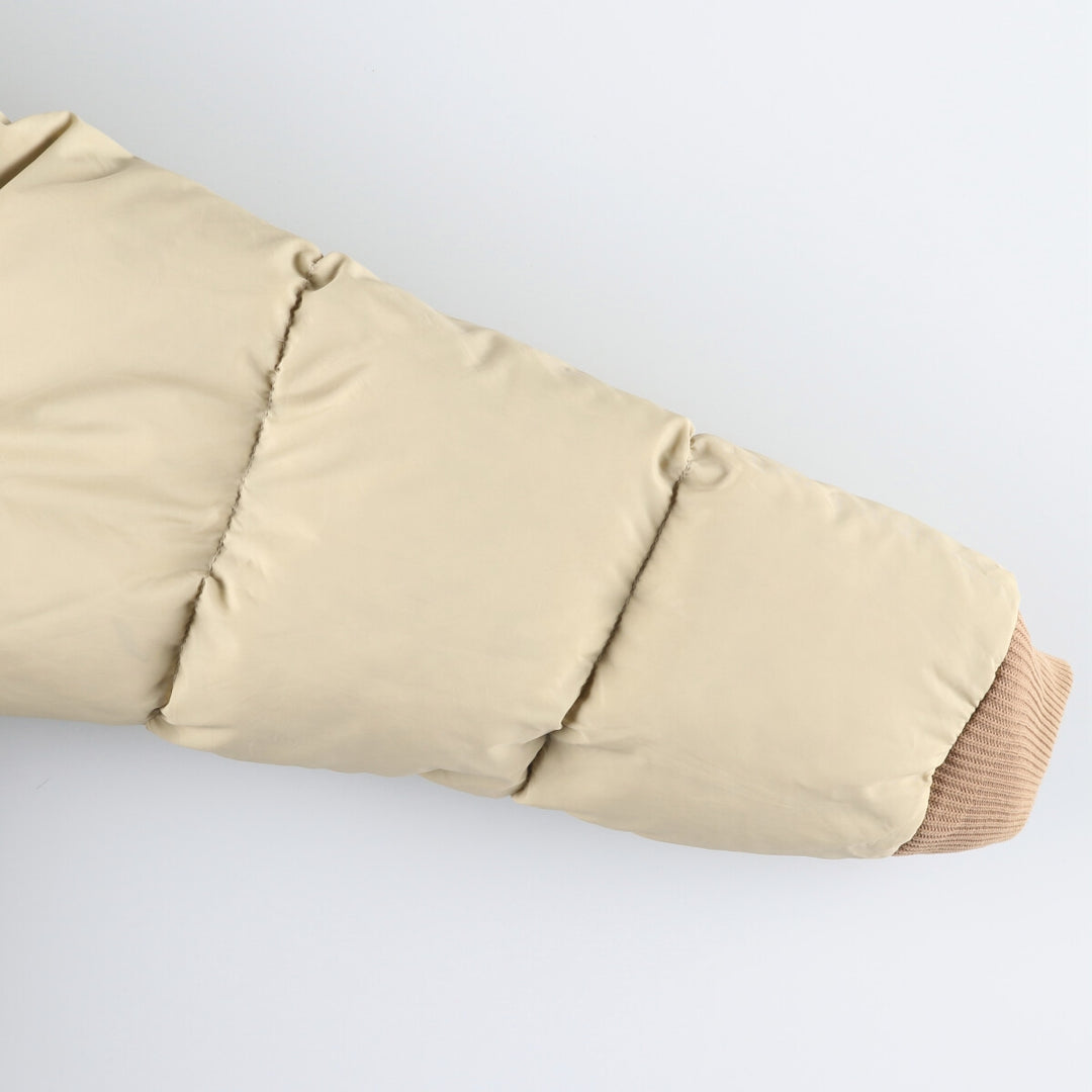 70'S WOOLRICH White Tag Arctic Parka Goose Down Parka Men's L Size Vintage cotton Beige type Vintage Second Hand