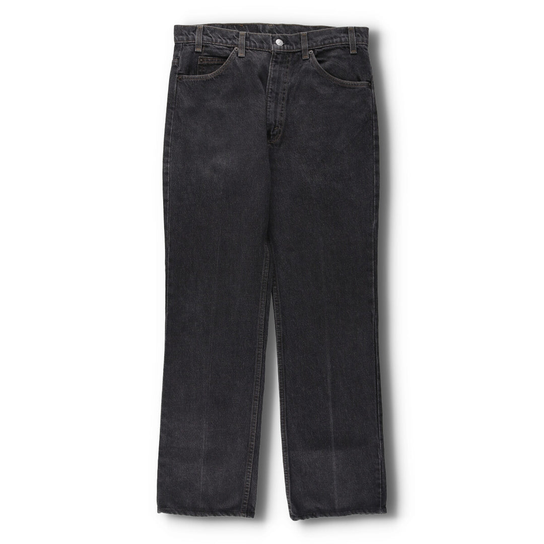90'S Levi's 517 Black Denim Bootcut Denim Pants Made in USA Men's W34 Vintage /eva003447