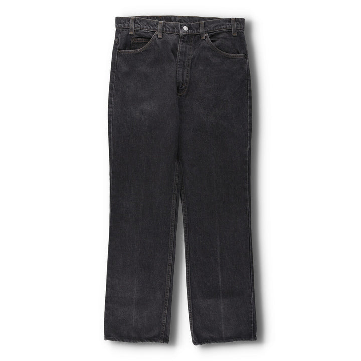 90'S Levi's 517 Black Denim Bootcut Denim Pants Made in USA Men's W34 Vintage /eva003447