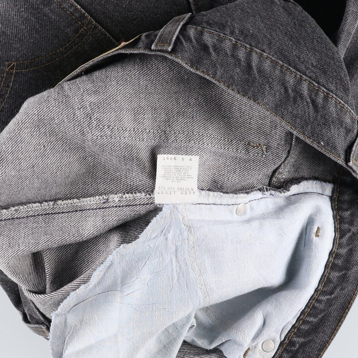 90'S Levi's 517 Black Denim Bootcut Denim Pants Made in USA Men's W34 Vintage /eva003447