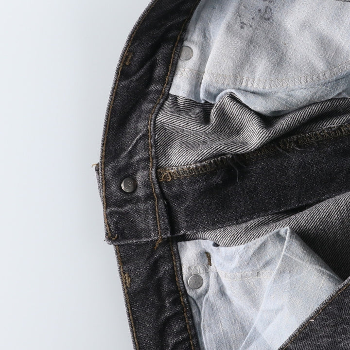 90'S Levi's 517 Black Denim Bootcut Denim Pants Made in USA Men's W34 Vintage /eva003447
