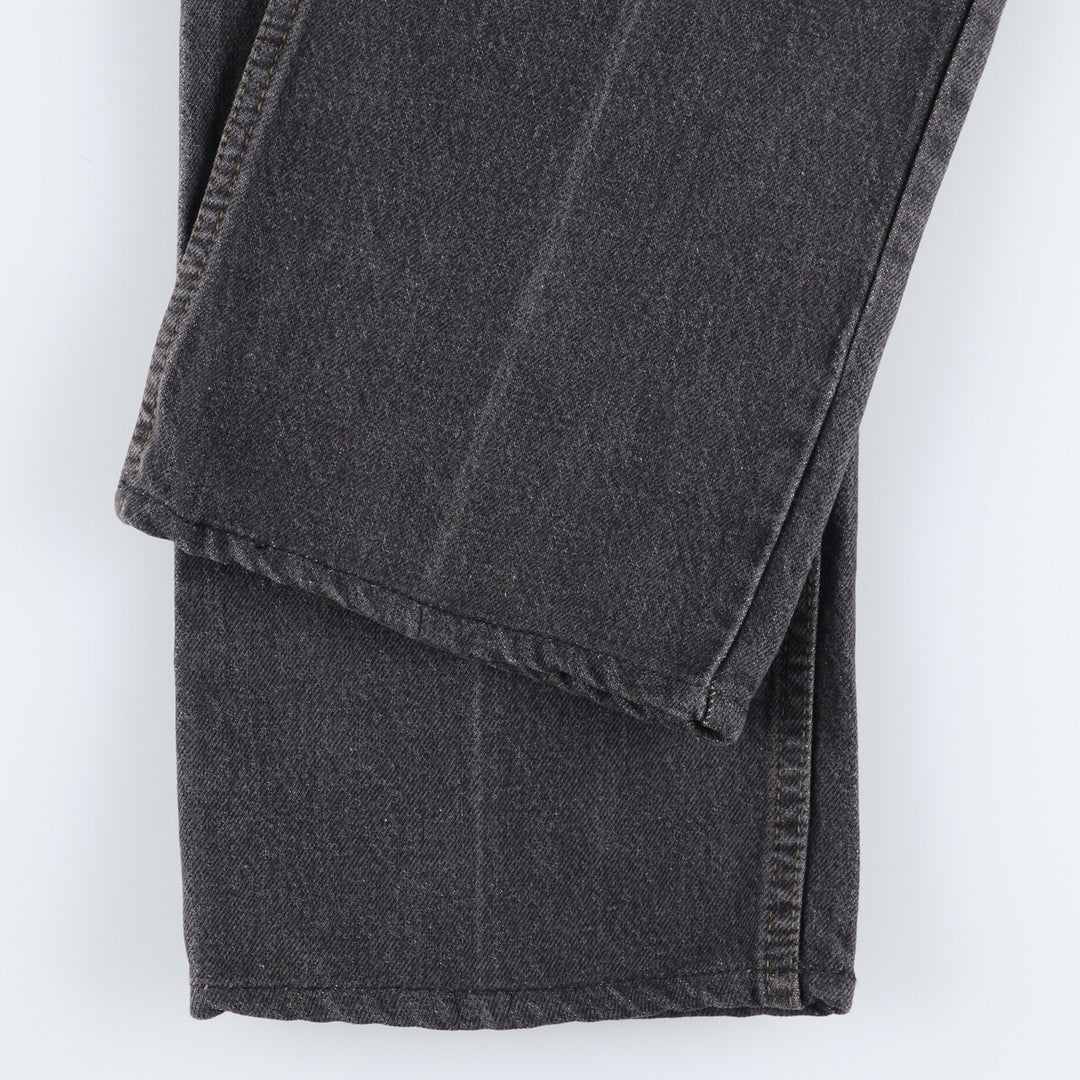 90'S Levi's 517 Black Denim Bootcut Denim Pants Made in USA Men's W34 Vintage /eva003447