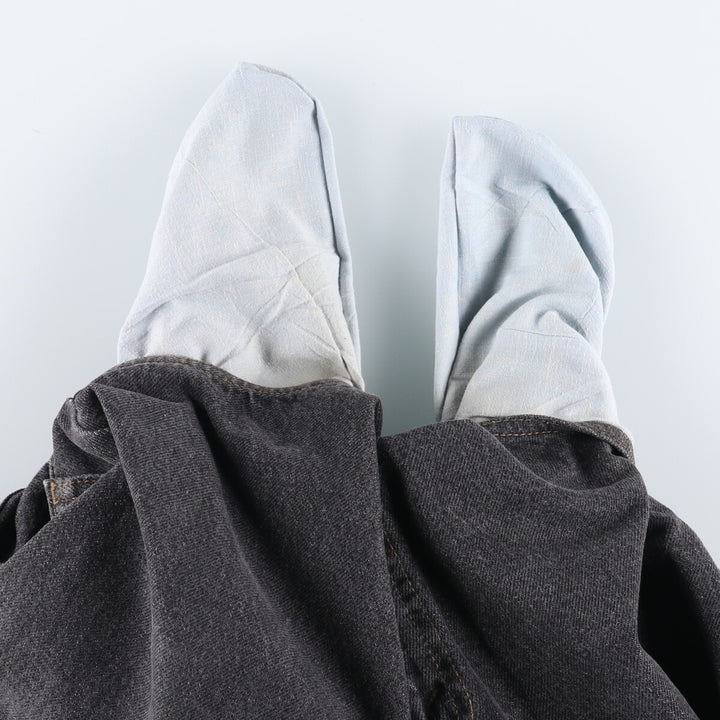 90'S Levi's 517 Black Denim Bootcut Denim Pants Made in USA Men's W34 Vintage /eva003447