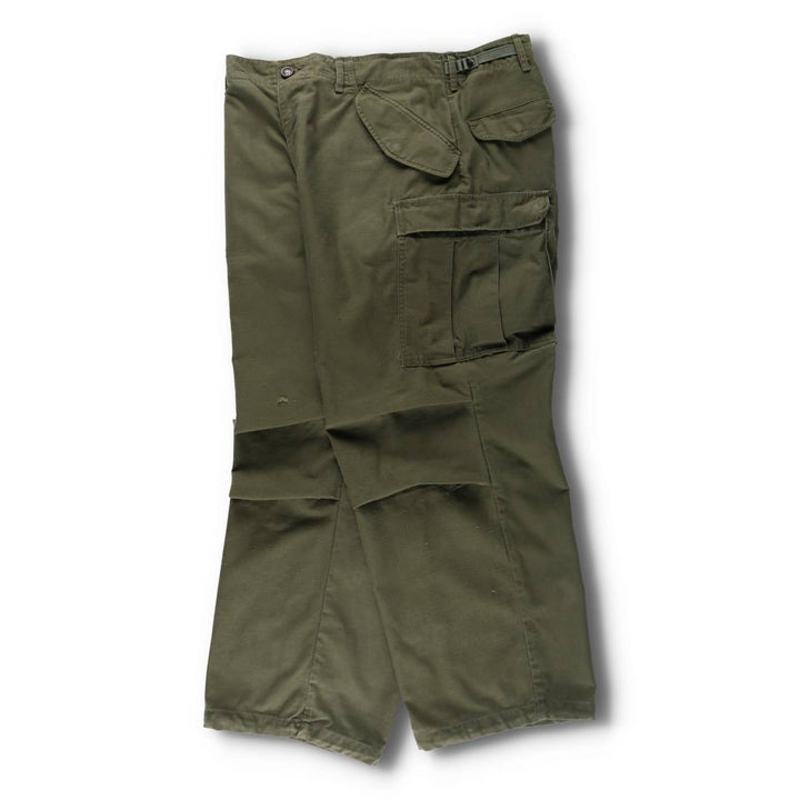 1960'S US Army M-65 Military Cargo Pants Made in USA REGULAR-MEDIUM Men's W37 equivalent Vintage /eva003454