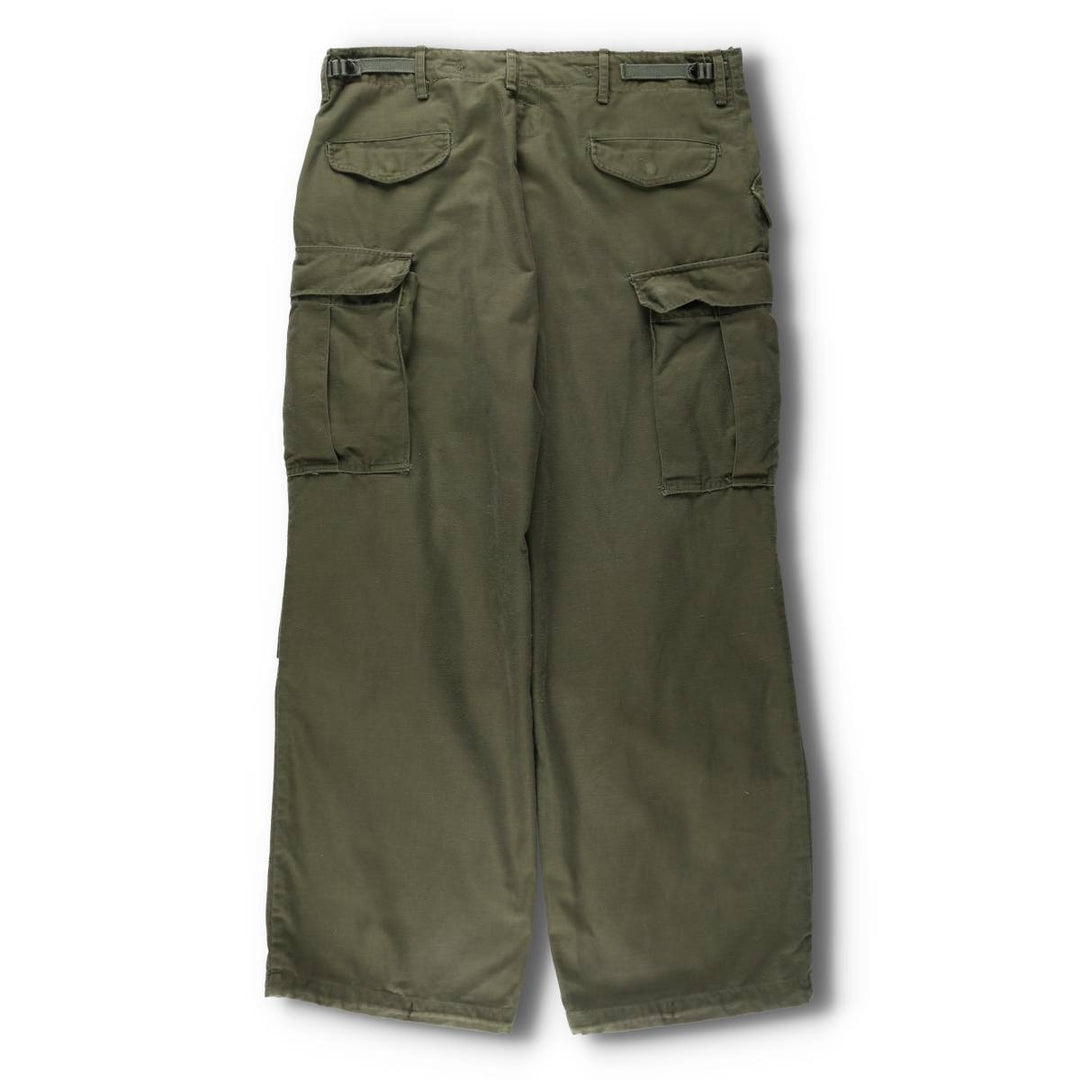 1960'S US Army M-65 Military Cargo Pants Made in USA REGULAR-MEDIUM Men's W37 equivalent Vintage /eva003454