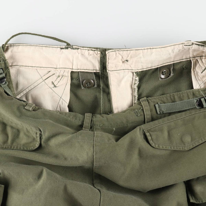 1960'S US Army M-65 Military Cargo Pants Made in USA REGULAR-MEDIUM Men's W37 equivalent Vintage /eva003454