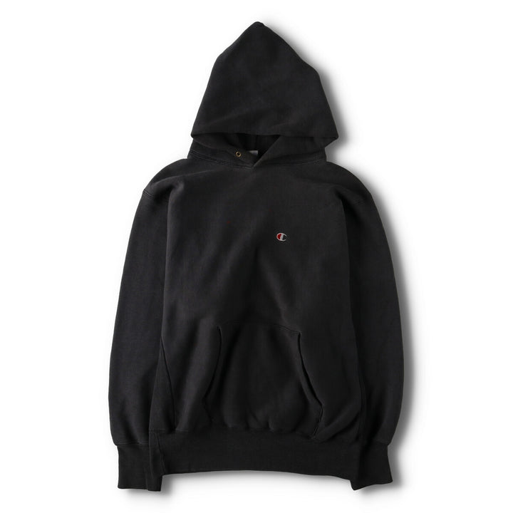 90'S Champion Reverse Weave Embroidered Tag Sweatshirt Pullover Hoodie Made in USA Men's L Size Vintage /eva003473