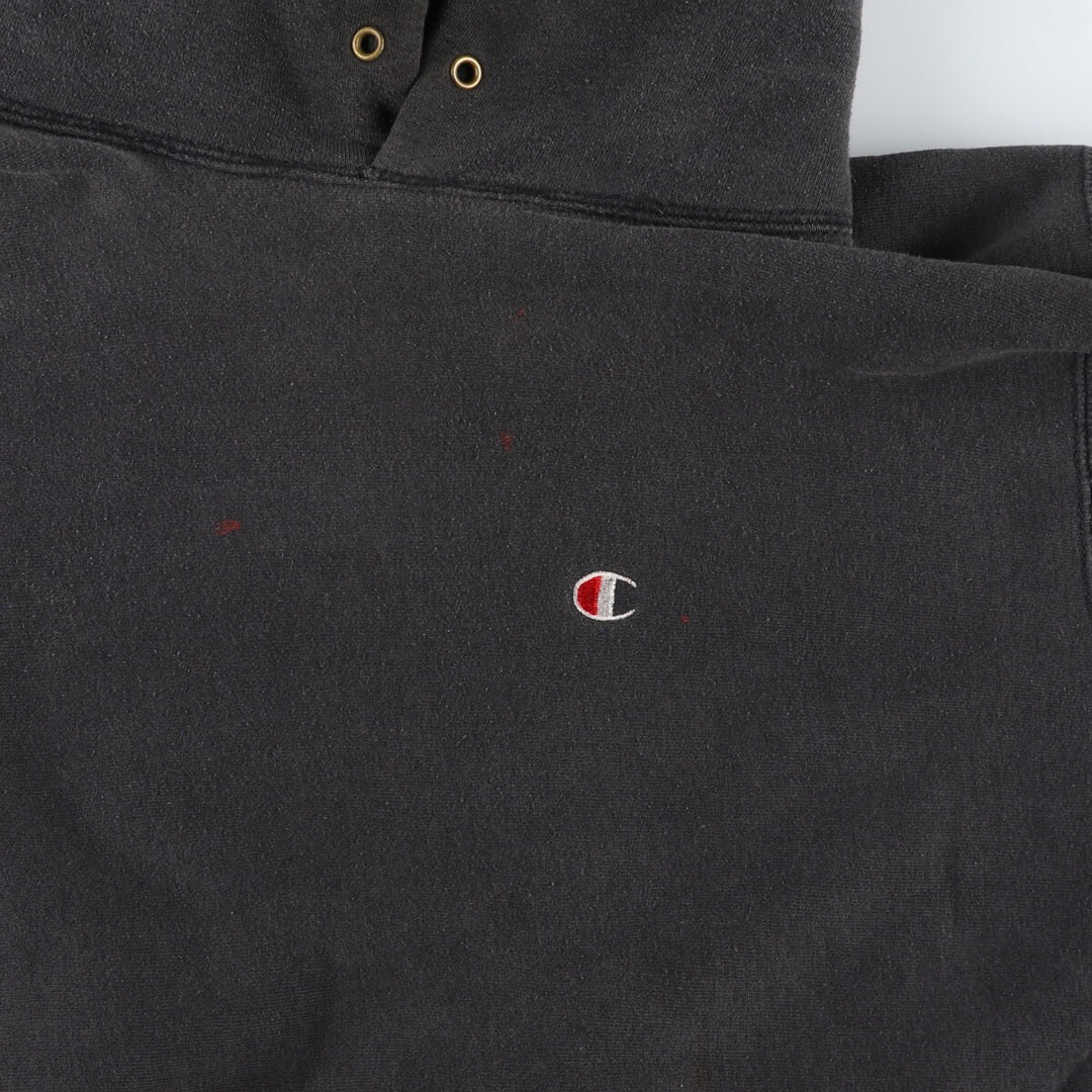 90'S Champion Reverse Weave Embroidered Tag Sweatshirt Pullover Hoodie Made in USA Men's L Size Vintage /eva003473