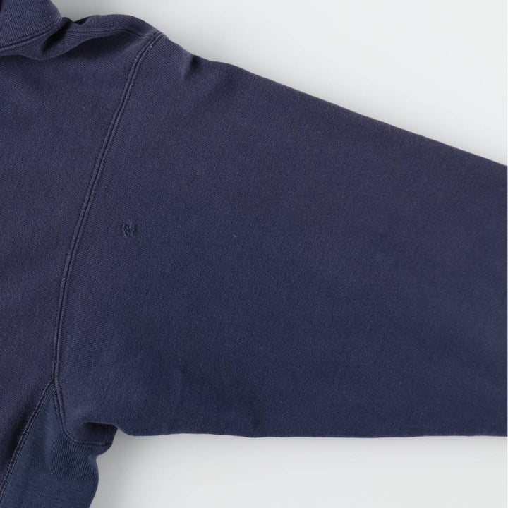 80'S Champion Reverse Weave Tricot Tag Sweat Full Zip Hoodie Made in USA Men's M Vintage cotton navy blue type Vintage Second Hand