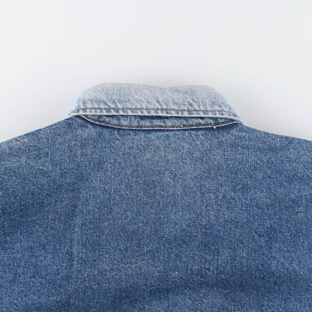 90'S Levi's 75069-0214 Oversized Patch Denim Jacket Men's Size L Vintage /eva003481