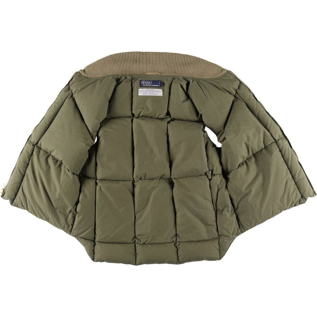80s~ Ralph Lauren POLO by Ralph Lauren Down Vest Men's L Size Vintage /eva003482