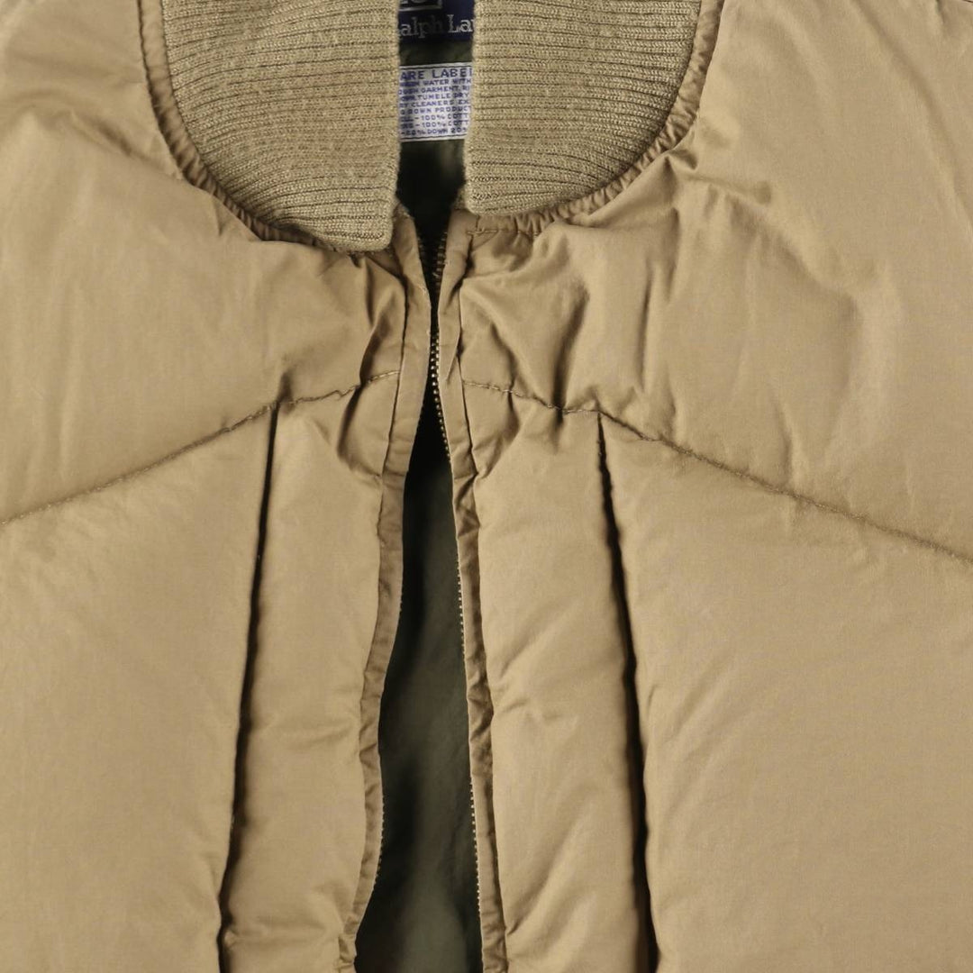 80s~ Ralph Lauren POLO by Ralph Lauren Down Vest Men's L Size Vintage /eva003482