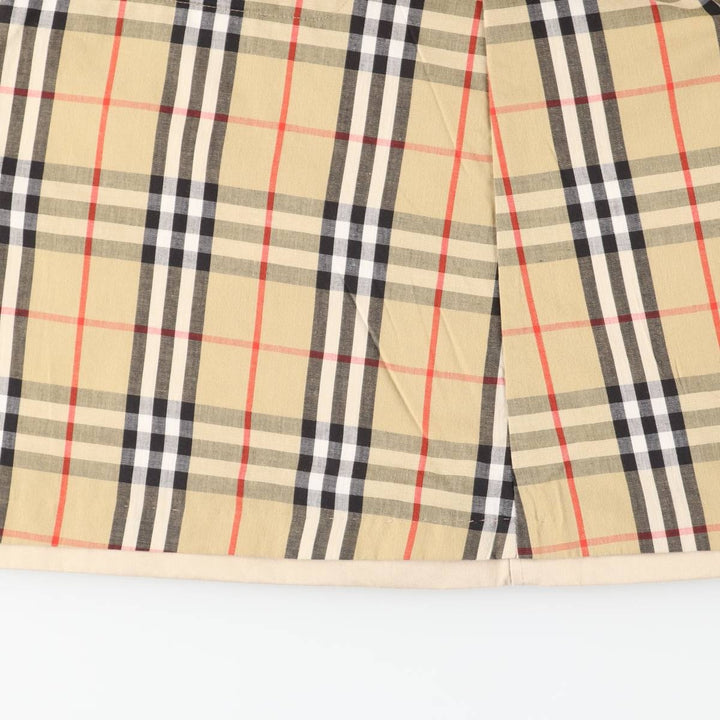 Burberry's Balmacaan Coat, Made in England, Women's Size L cotton Beige type Vintage Second Hand