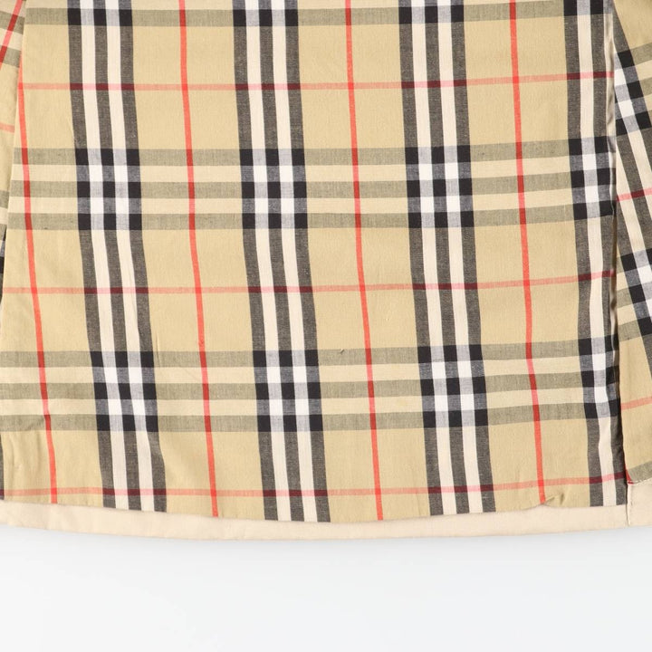Burberry's Balmacaan Coat, Made in England, Women's Size L cotton Beige type Vintage Second Hand