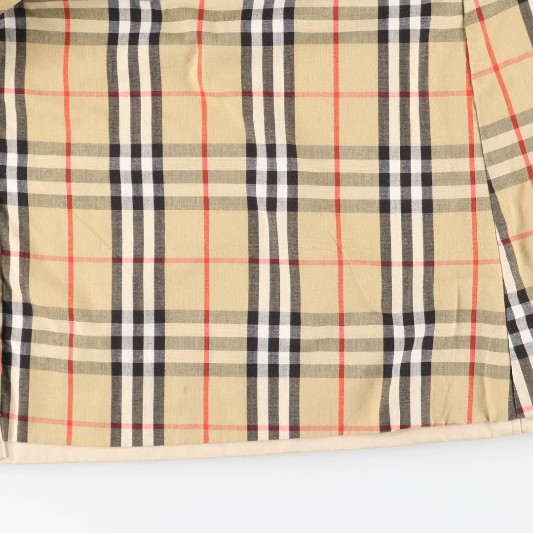 Burberry's Balmacaan Coat, Made in England, Women's Size L cotton Beige type Vintage Second Hand