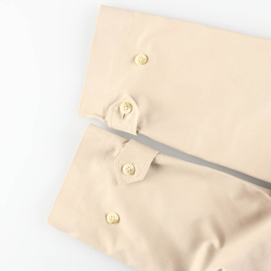 Burberry's Balmacaan Coat, Made in England, Women's Size L cotton Beige type Vintage Second Hand