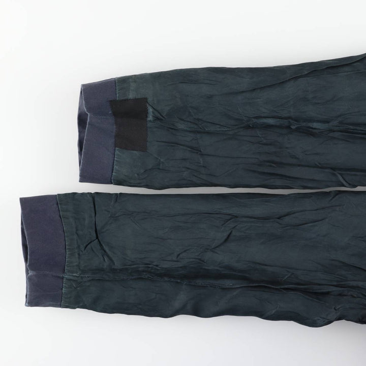 Burberry's Balmacaan Coat, Made in England, Women's Size XL cotton navy blue type Vintage Second Hand