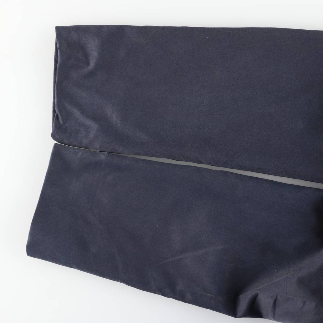 Burberry's Balmacaan Coat, Made in England, Women's Size XL cotton navy blue type Vintage Second Hand