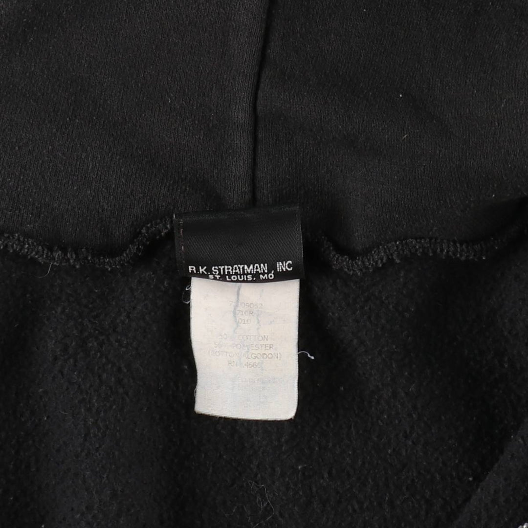 2000'S Harley-Davidson Fire Pattern Full-Zip Sweatshirt Hoodie, Men's Size XL (approx.) cotton black type Vintage Second Hand