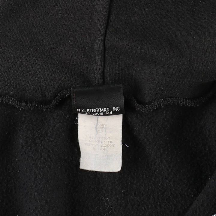 2000'S Harley-Davidson Fire Pattern Full-Zip Sweatshirt Hoodie, Men's Size XL (approx.) cotton black type Vintage Second Hand